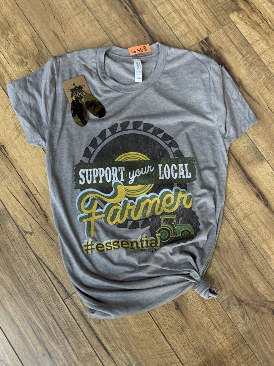 #008 Support Your Local Farmer T Shirt